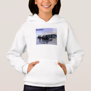 Alaska Killer Whales Frimärke Tee