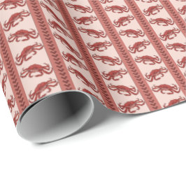 Alaska King Crab Inpackningspapper Presentpapper