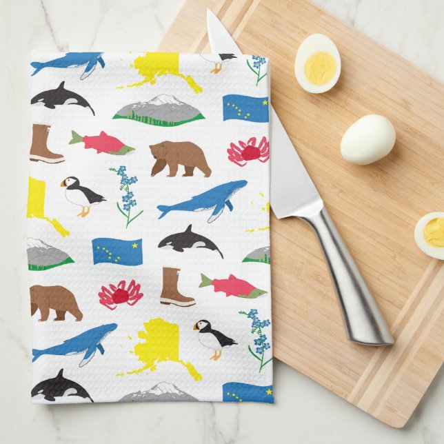 Alaska Kitchen Towel Kökshandduk (Vikt i Fjärdedel)