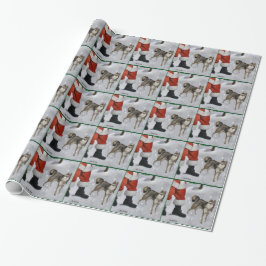 Alaska Klee Kai jul Merry Presentpapper