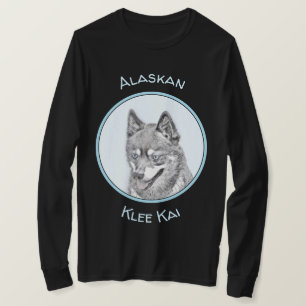 Alaska Klee Kai Painting - Cute Original Hund Art T Shirt