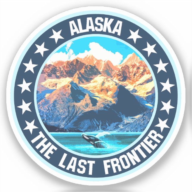 Alaska Klistermärken (Framsida)