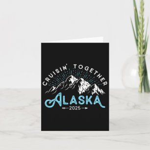 Alaska-kryssning 2025 Familj Vänner Semester Resa Kort