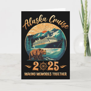 Alaska-kryssning 2025 Familjeäventyr Matchande Fam Kort