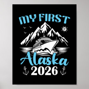 Alaska-kryssning 2026 Cruisin Tillsammans Familj M Poster