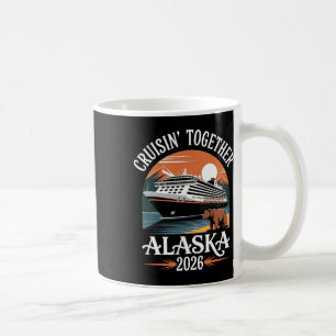 Alaska-kryssning 2026 Matchande familj män kvinnor Kaffemugg