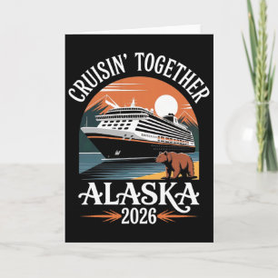 Alaska-kryssning 2026 Matchande familj män kvinnor Kort