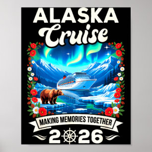 Alaska-kryssning 2026 matchande familj och vänner poster