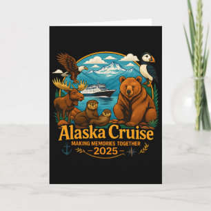 Alaska-kryssning för familjen som matchar Alaskan- Kort