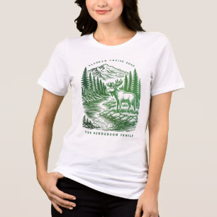 Alaska kryssningsfartyg embarkering skräddarsydd t shirt
