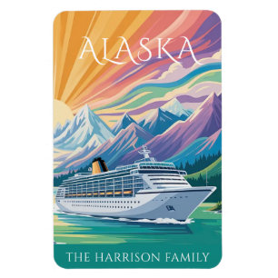 Alaska kryssningsfartyg hyttrum magnet