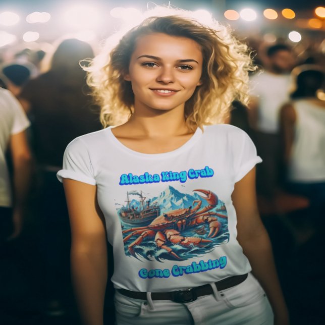 Alaska Kung Crab Old Crabby Bastard T Shirt (Skapare uppladdad)
