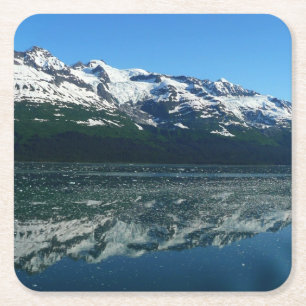 Alaska Kusten Benice Nature Photography Underlägg Papper Kvadrat