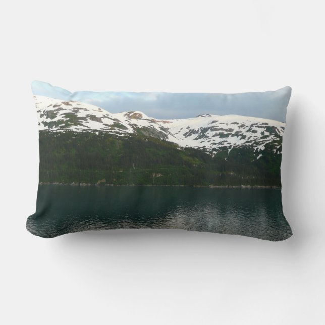 Alaska Kusten i Dusk Lumbarkudde (Framsida)