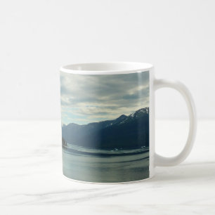 Alaska Kusten II Vackert naturfoto Kaffemugg