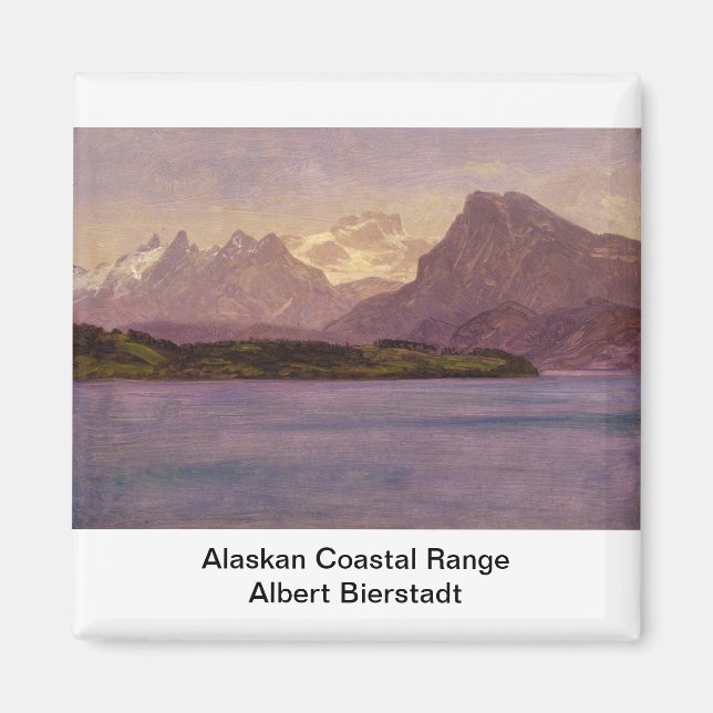 Alaska kustområde magnet (Framsidan)