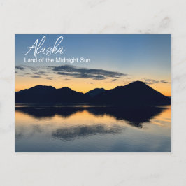 Alaska - Land Midnight Sol Vykort