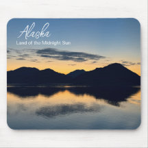 Alaska - Land Midnight Sol vykort