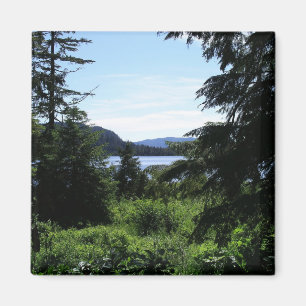 Alaska Landcape BeSnyval Alaska-foto Magnet