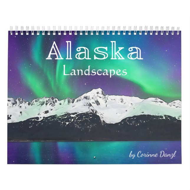 Alaska Landscapes MED - Kalender (Omslag)