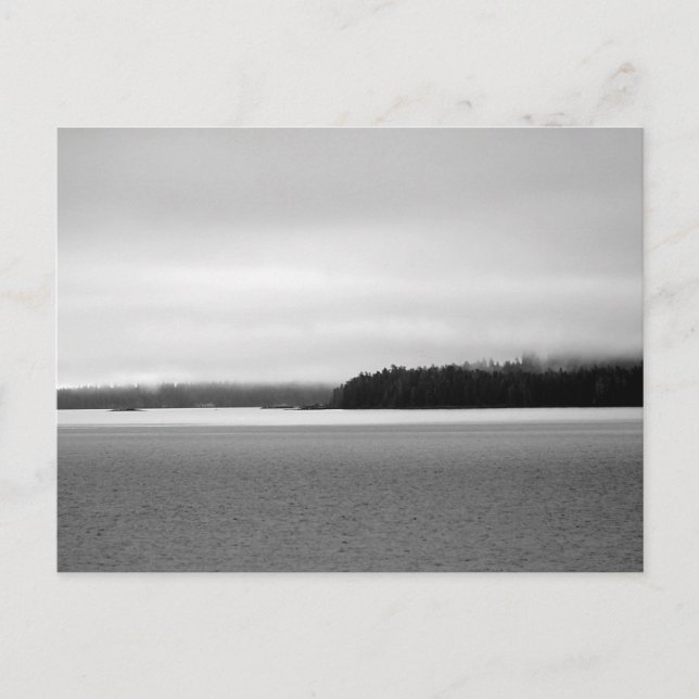 Alaska Landskap Helg Vykort (Framsida)