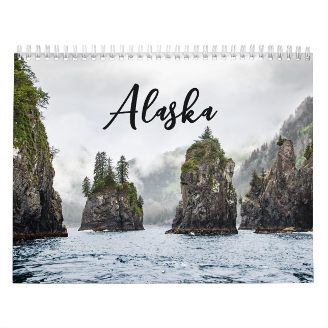 Alaska Landskap Kalender (Omslag)