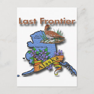 Alaska Last Frontier Vykort