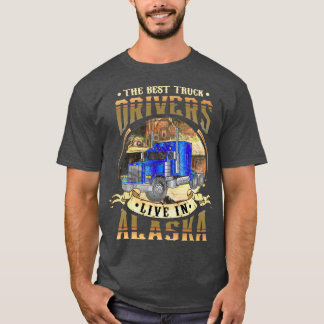 Alaska Lastbil Driver T Shirt