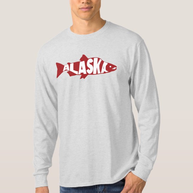 Alaska Lax T-Shirt (Framsida)