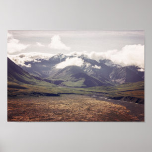 Alaska Ligcape - Mörk POSTER