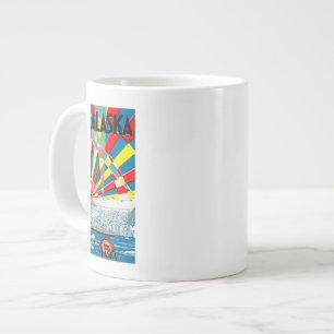 Alaska Line Steamship Poster Jumbo Mugg