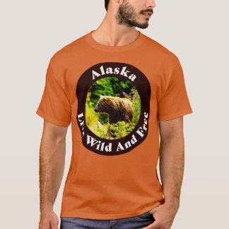 Alaska Live Vild och fri TShirt T Shirt