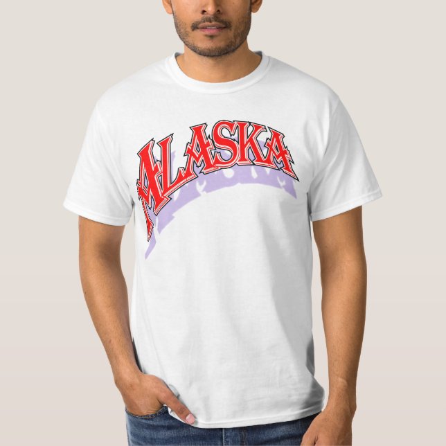 Alaska lockskjorta t-shirt (Framsida)