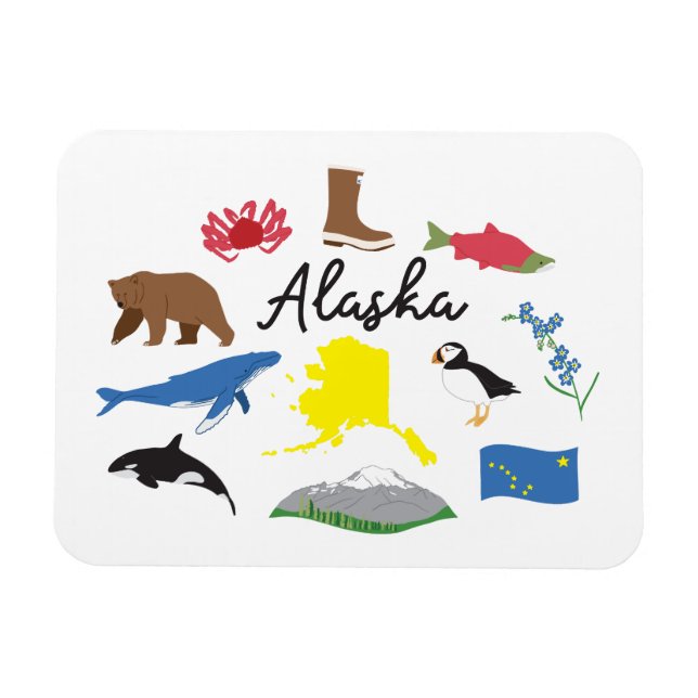 Alaska Magnet (Horisontell)