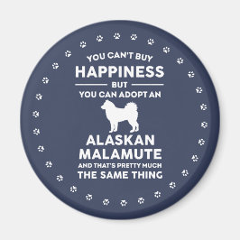 Alaska Malamute Adoption Happity Magnet