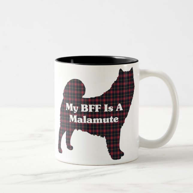 Alaska Malamute BFF Mugg (Höger)