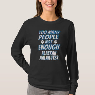 Alaska Malamute Breed Hundägare Hund T Shirt