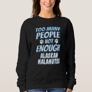 Alaska Malamute Breed Hundägare Hund T Shirt