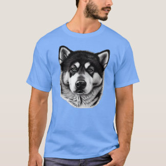 Alaska Malamute Hund 1 T Shirt
