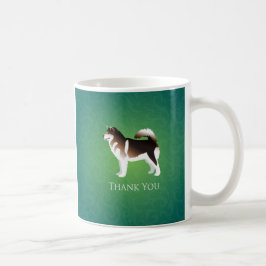 Alaska Malamute Hund Design Kaffemugg