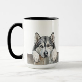 Alaska Malamute Hund Mugg