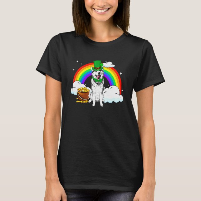 Alaska Malamute Hund T Shirt (Framsida)