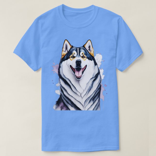 Alaska Malamute Hund TShirt 2 T Shirt (Design framsida)