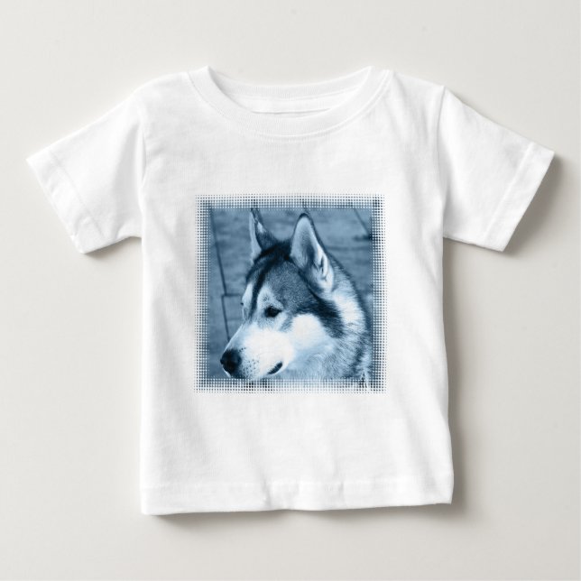 Alaska Malamute Infant T-Shirt (Framsida)
