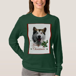 Alaska Malamute jul Merry T Shirt
