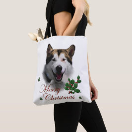 Alaska Malamute jul Tygkasse