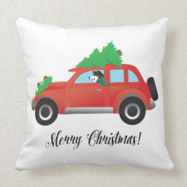 Alaska Malamute Julbil Kudde