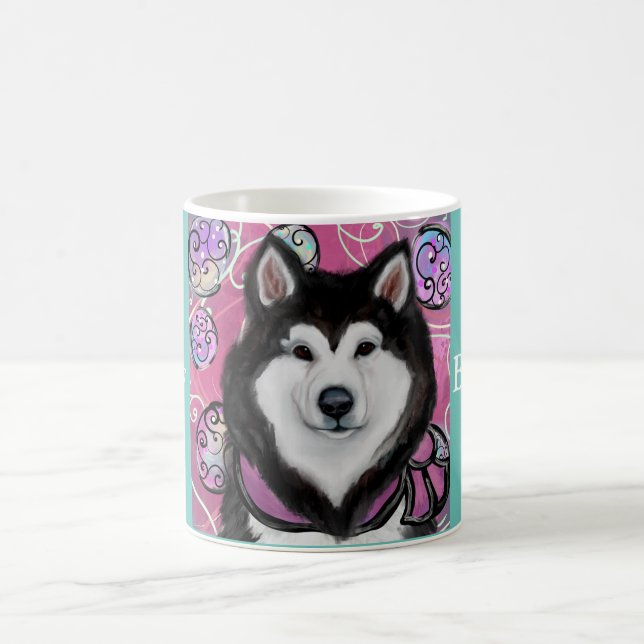 Alaska Malamute Kaffemugg (Center)