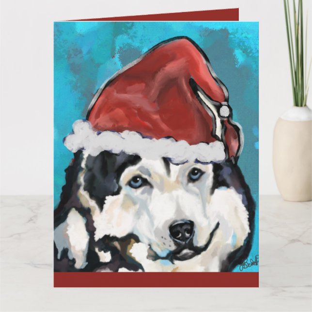 Alaska Malamute Kort (Framsida)