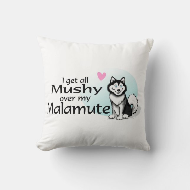 Alaska Malamute Kudde (Framsida)